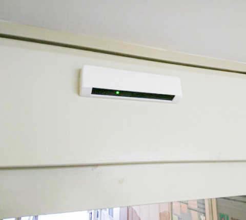 挟まり防止センサーも新設